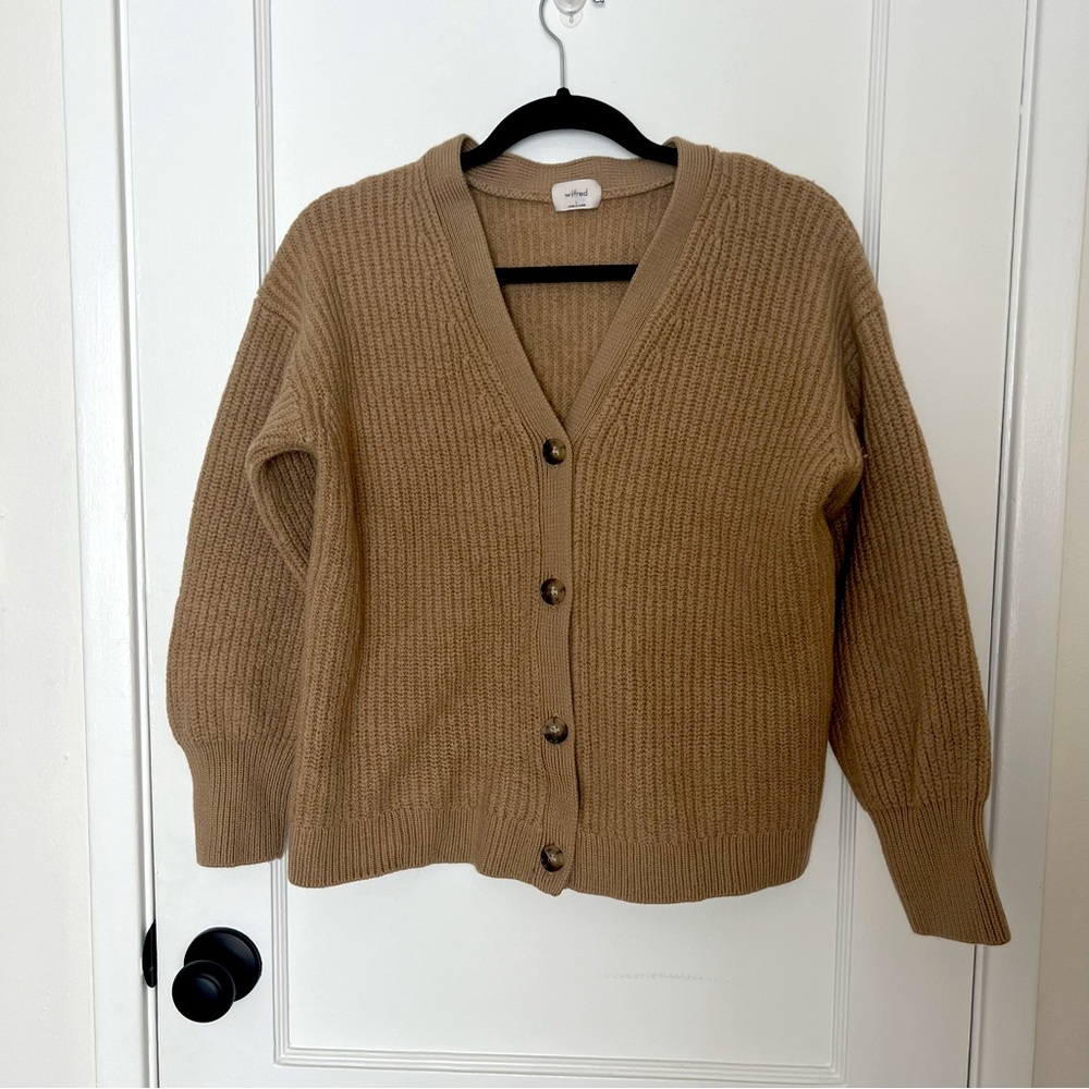 Aritzia Wilfred Merino Cardigan
